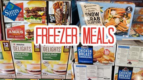 Your first delivery order is free Free delivery on first 3 orders. . Sams club frozen meals